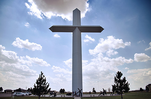 La cruz más alta del Hemisferio Occidental. GROOM, TX