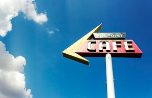 Midpoint Café. ADRIAN, TX